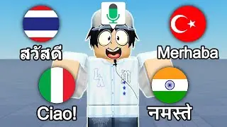 Roblox VOICE CHAT But I SPEAK Different LANGUAGES 3!