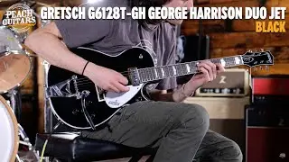 No Talking...Just Tones | Gretsch G6128T-GH George Harrison Signature Duo Jet | Black