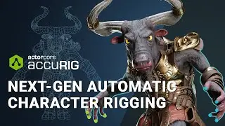 Deploy Auto-Rigging Tool to Create Animated 3D People & Rigged Characters for 3D Animation | AccuRIG