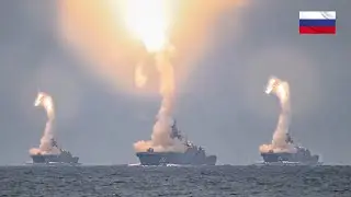 BRUTAL FIRE ‼️ Russian Navy Firing New New Zircon Hypersonic Cruise Missile in Atlantic