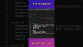 CSS Background | HTML CSS 