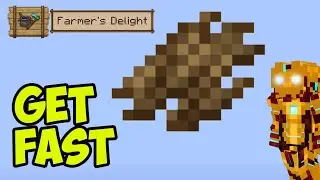 Minecraft Farmer's Delight TREE BARK (FULL GUIDE) (2024)