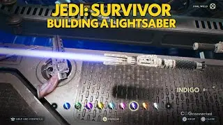 Building a Lightsaber in Jedi: Survivor