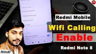 How to Enable WIFI CALLING on Redmi Note 8 | how to activate wifi calling in redmi note 8 pro