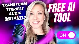 FREE Adobe AI Audio Enhancer Tool: Turn TERRIBLE Audio into Studio Quality!