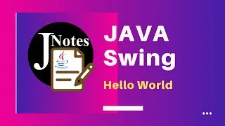 Java Swing | 2 ways of creating a simple GUI (Hello World)