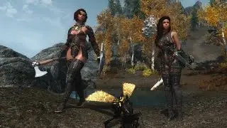 Skyrim Mod Review - Amber Lightning of Hope, Warrior's Legacy and Giant Wasps