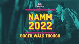 EsportsCircus Ringmaster Jeffrey walks us through our booth at NAMM 2022 conference in Anaheim CA