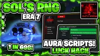 [NEW] Sols Rng Script Hack | FAST Roll AURA GIVE HACK | INF BOOST ITEM +999M LUCK | Pastebin OP