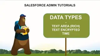 Text Area (Rich), Text Encrypted, Time Data Types in Salesforce | Salesforce Tutorial Videos