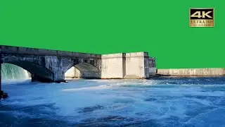 4k River green screen video background - youtube