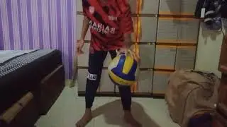 Praktek Mendribel Bola Basket Zamzamiarafat X/DKV1