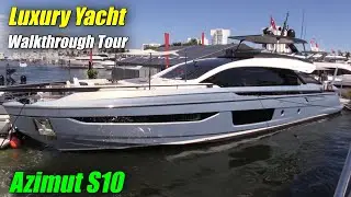 Amazing Yacht Design !!! Azimut S10 - What Not To Miss At 