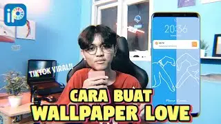 GINI CARANYA BUAT WALLPAPER LOVE JARI YANG VIRAL DI TIKTOK!! DARI LAGU I LOVE YOU SO | IBIS PAINT
