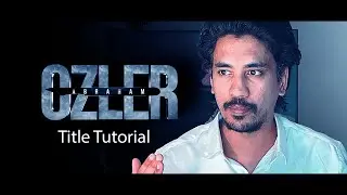 Abraham Ozler Title Tutorial I After Effect Element 3D I Mallu Studios