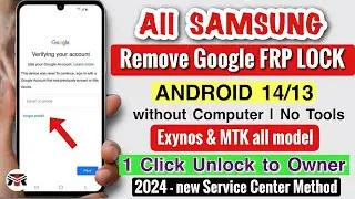 SAMSUNG FRP BYPASS 2024 | ANDROID 12-13-14 Latest Code 2024 Frp Lock Bypass | Google Lock Remove