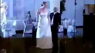 Tall Bride Dancing with Short Groom