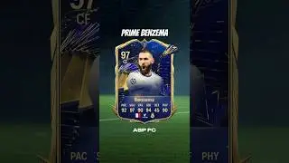 I added Prime Benzema to Real Madrid to see if he can score 15 goals in the UCL... FC 24