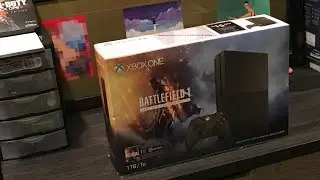 Microsoft - Xbox One S 1TB Battlefield 1 Special Edition Console Unboxing