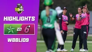 Melbourne Stars v Sydney Sixers | WBBL|09