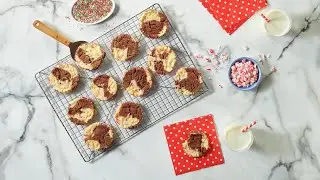 Chocolate Peppermint Swirl Cookies | Pillsbury