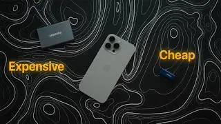 iPhone 16 Pro Best External Drives | Cheap vs Expensive