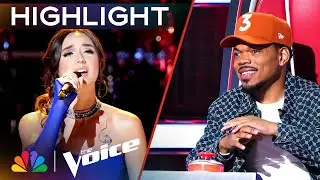 Maddi Jane Gives a MASTERPIECE Performance of Rihannas Stay | The Voice Playoffs | NBC