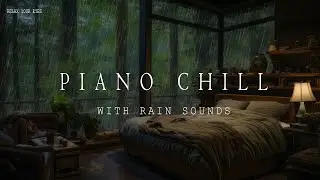 Gentle Rain on Window 🌧️🌿 Relaxing Piano Music for Stress Relief and Deep Calm 🎹💤 Relax Your Eyes