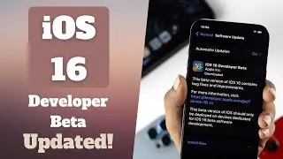 iOS 16 Developer Beta Updated! #Shorts