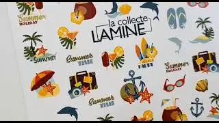 LAMINE la collecte, слайдер дизайн для ногтей №290