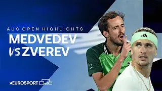 Daniil Medvedev v Alexander Zverev | Semi-Final | Extended Australian Open 2024 Highlights 🇦🇺