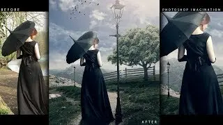 Photoshop Manipulation Tutorial | Dream Girl Photo Manipulation