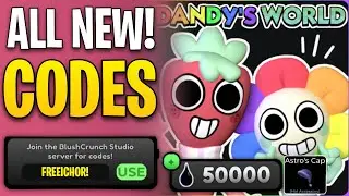 *NEW* ALL WORKING CODES FOR DANDY'S WORLD IN 2024! ROBLOX DANDY'S WORLD CODES