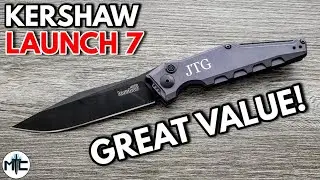 Kershaw Launch 7 Automatic Folding Knife - Overview and Review