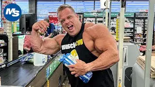 Grocery Shopping With Pro Bodybuilders - Kroger Food Buying Tips | Brent Swansen