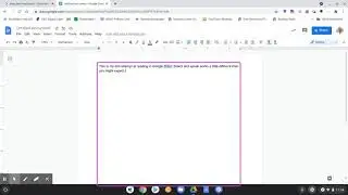 Select and Speak with Google Docs