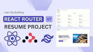 Build a React Router V7 Countries App | ReactJS, RRV7, TailwindCSS, Typescript