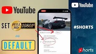 How to Disable Auto Video Quality 480p on YouTube #Shorts