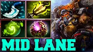 EarthShaker Dota 2 Mid With Ultra Kills Carry Pro Gameplay Item Build Guide 7.36