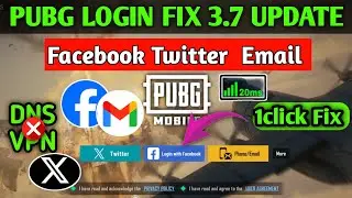 3.8 UPDATE 101%Fix Pubg Login Problam | Pubg Global Login Problem | Pubg Mobile Login Problem