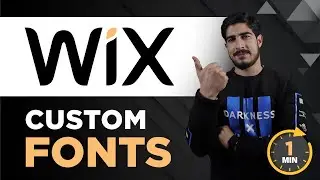 Wix Custom Font Tutorial 2024 | How To Add Custom Font In Wix | Add Fonts To Wix