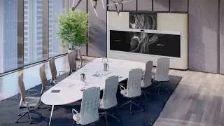 Large boardroom  |  Webex Hybrid Work