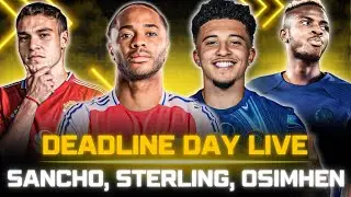 Raheem Sterling to Arsenal COMPLETE✍🏼 Sancho to Chelsea DONE DEAL✅ Osimhen to Chelsea OFF❌