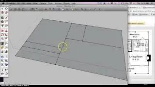 How to start a Architectural Floorplan in Google Sketchup