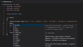 C/C++ in Visual Studio Code 2021