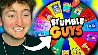 100 SPINS on REAL LIFE Stumble Guys WHEEL!