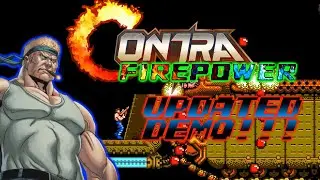 CONTRA FIREPOWER UPDATED DEMO (PC,FANGAME) LONGPLAY