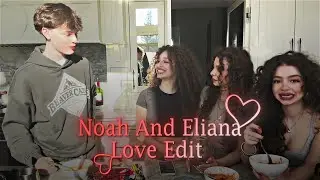 Eliana and Noah Love Edit From The Kalogeras Sister Video! ❤️