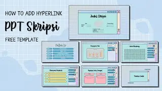 Cara Membuat PPT Skripsi dengan Hyperlink + FREE TEMPLATE