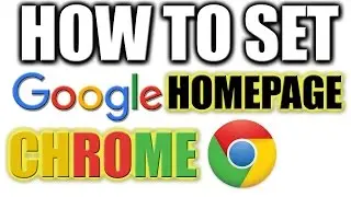 How to Set Google As Homepage on Google Chrome - Default Google